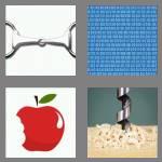 4 pics 1 word 3 letters bit