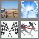 4 pics 1 word 3 letters end