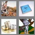 4 pics 1 word 3 letters tin