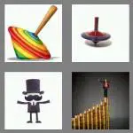 4 pics 1 word 3 letters top
