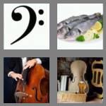 4 pics 1 word 4 letters bass