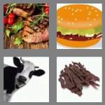 4 pics 1 word 4 letters beef