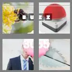 4 pics 1 word 4 letters buzz