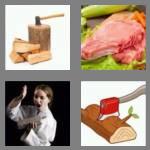 4 pics 1 word 4 letters chop