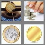 4 pics 1 word 4 letters coin