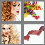 4 pics 1 word 4 letters curl