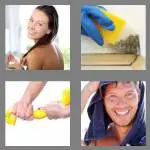 4 pics 1 word 4 letters damp