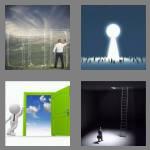 4 pics 1 word 4 letters exit