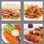 4 pics 1 word 4 letters food