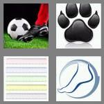 4 pics 1 word 4 letters foot