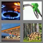 4 pics 1 word 4 letters fuel