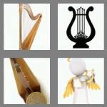 4 pics 1 word 4 letters harp