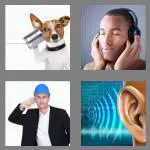 4 pics 1 word 4 letters hear