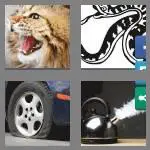 4 pics 1 word 4 letters hiss
