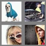 4 pics 1 word 4 letters hood