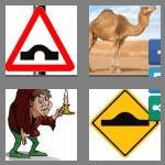 4 pics 1 word 4 letters hump