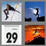 4 pics 1 word 4 letters leap