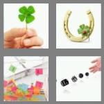 4 pics 1 word 4 letters luck