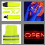 4 pics 1 word 4 letters neon