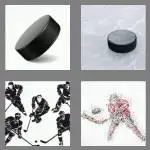 4 pics 1 word 4 letters puck