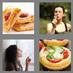 4 pics 1 word 4 letters puff