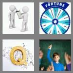 4 pics 1 word 4 letters quiz