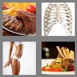 4 pics 1 word 4 letters ribs