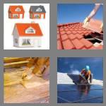 4 pics 1 word 4 letters roof