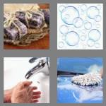 4 pics 1 word 4 letters soap