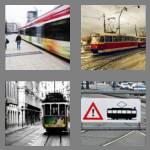 4 pics 1 word 4 letters tram