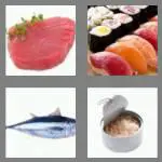 4 pics 1 word 4 letters tuna