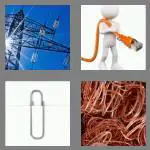 4 pics 1 word 4 letters wire