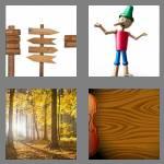 4 pics 1 word 4 letters wood