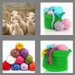 4 pics 1 word 4 letters wool