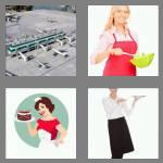 4 pics 1 word 5 letters apron