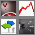 4 pics 1 word 5 letters arrow