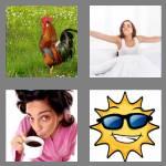 4 pics 1 word 5 letters awake