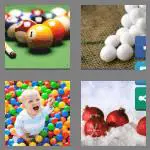 4 pics 1 word 5 letters balls