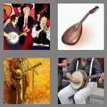 4 pics 1 word 5 letters banjo