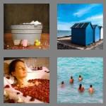 4 pics 1 word 5 letters bathe