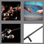 4 pics 1 word 5 letters baton