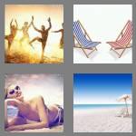 4 pics 1 word 5 letters beach