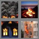 4 pics 1 word 5 letters blaze