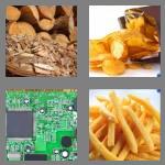 4 pics 1 word 5 letters chips