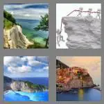 4 pics 1 word 5 letters cliff