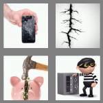 4 pics 1 word 5 letters crack