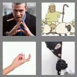 4 pics 1 word 5 letters crook