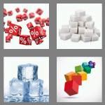 4 pics 1 word 5 letters cubes