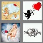 4 pics 1 word 5 letters cupid