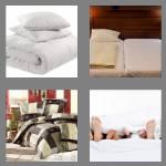 4 pics 1 word 5 letters duvet